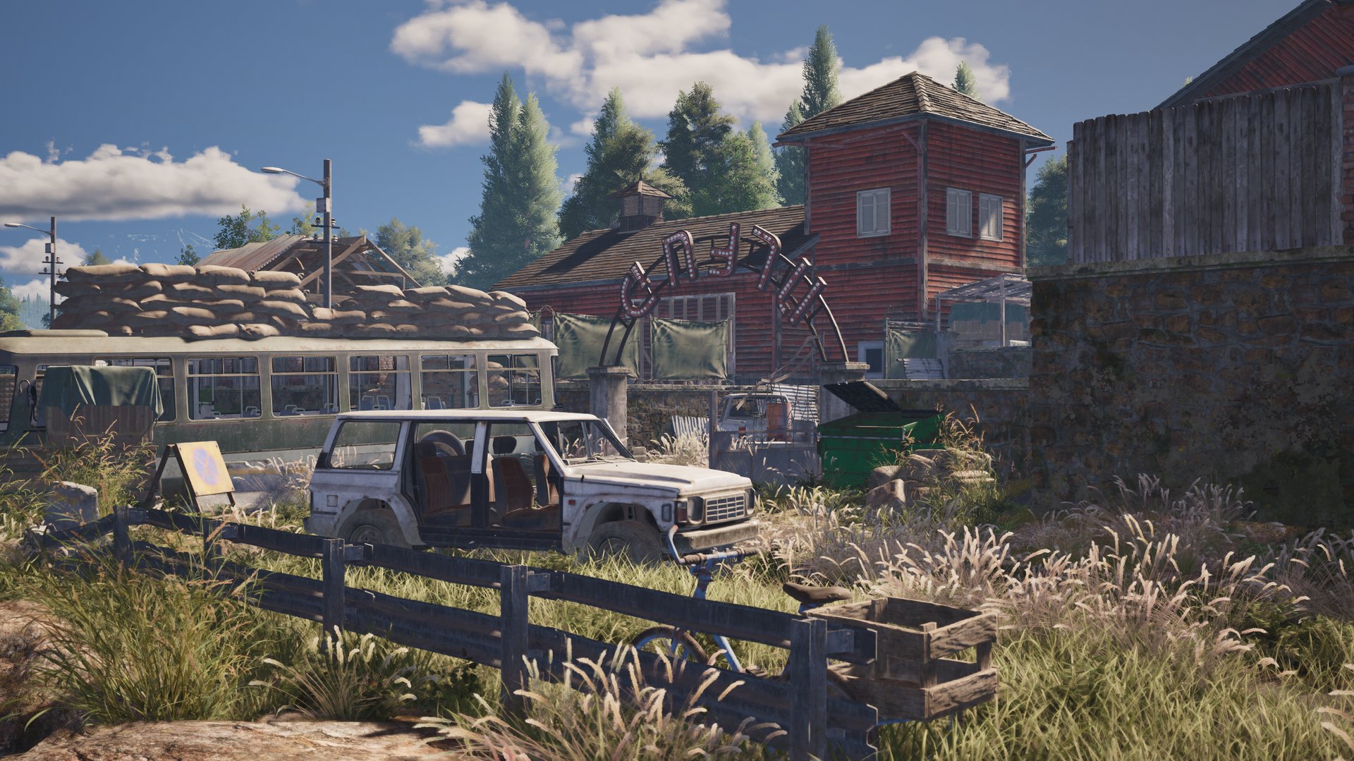 FarmLand scene rendering